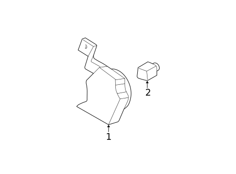 Fuel System Components for 2008 Chevrolet Trailblazer #1