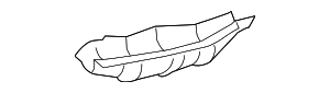 184450P020 - Exhaust: Shield,  Catalytic Converter for Toyota: Tacoma Image
