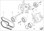 11287790448 - : Deflection Pulley for BMW Image