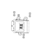 68602159AJ - Electrical: Trailer Brake &amp; Towing Control Module for Mopar Image