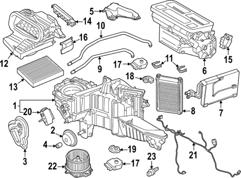Controls for 2022 Ford Expedition #0
