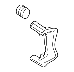 1K0615425R - Brakes: Caliper Mount for Volkswagen: Golf, Golf R Image