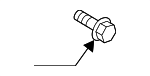 1125A6041 - Electrical: Head Air Bag Bolt for Nissan Image