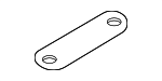 33506862203 - Suspension: Suspension Stabilizer Bar Bracket for BMW Image
