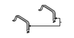 52113397AA - Air &amp; Fuel Delivery: Fuel Tank Strap for Mopar Image