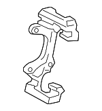 1K0615125B - Brakes: Disc Brake Caliper Bracket for Volkswagen Image