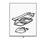 264309FA3C - Body: Map Lamp Assembly for Nissan: TITAN, TITAN XD Image