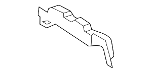 DV6Z17112B78A - Body: Floor Pan Cross-Member Bracket for Ford Image