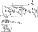 77350SV4A01ZA - Steering: Column Cover for Honda: Accord Image