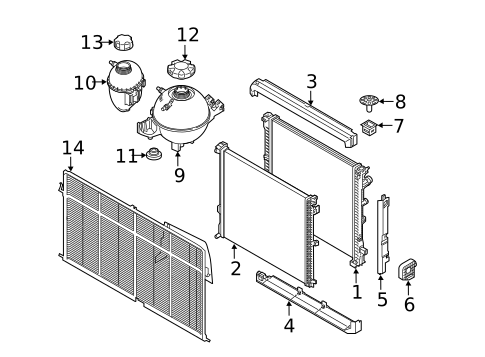 Radiator & Components for 2024 BMW X4 #0