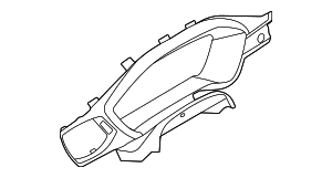 LJ6Z7804321AA - : Cluster Bezel for Ford: Escape Image