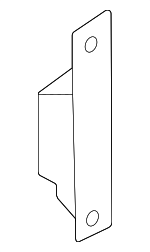 LJ6Z78044F36A - Body: Lower Panel Bracket for Ford: Bronco Sport, Escape, Maverick Image