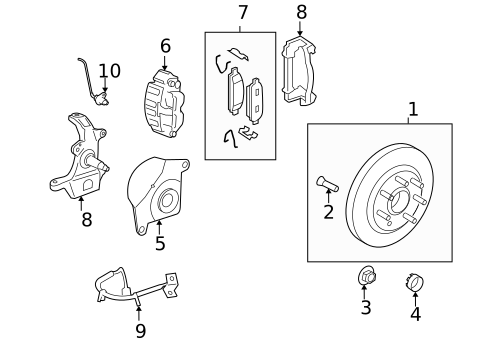 Anti-Lock Brakes for 2008 Ford F-150 #1