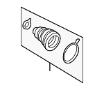 397412Z325 - Suspension: Inner Boot for Nissan: Quest Image