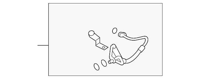 Discharge Hose - Nissan (92490-1EA0A)