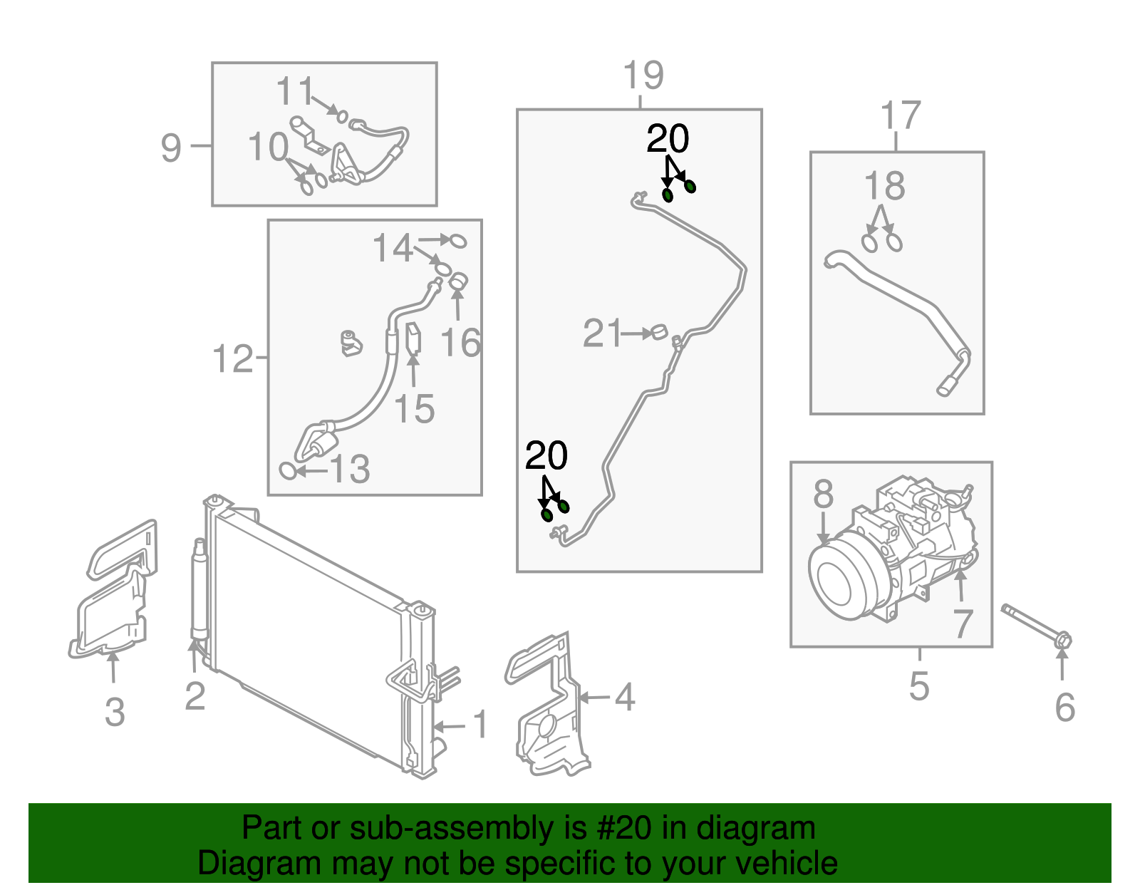 Liquid Line Seal - Nissan (92471-N8221)