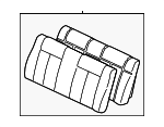 71460AA230B0 - Body: Seat Back Assembly for Toyota: Solara Image