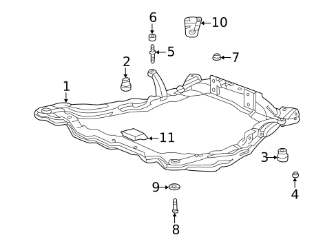 Suspension Mounting for 2005 Kia Optima #0