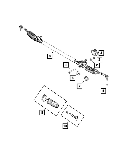 Steering Gear for 2019 Alfa Romeo 4C #0