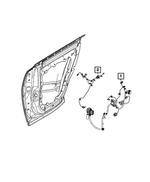 68660418AC - : Door Jumper Wiring, Left for Mopar Image