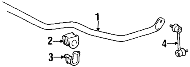 4881550151 - : Suspension Stabilizer Bar Bushing for Lexus Image