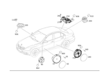 2048203102 - Electrical System: Speaker for Mercedes-Benz Image