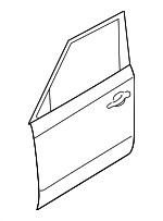 76004B2011 - Body: Door Shell for Kia: Soul, Soul EV Image