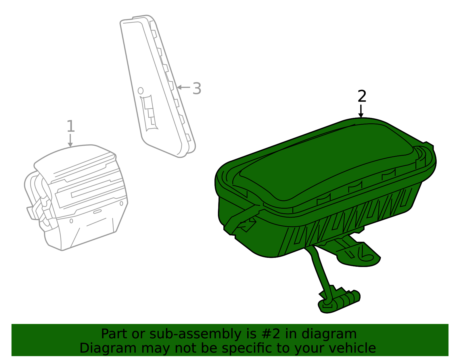 2022-2026 GMC Instrument Panel Airbag 84850614 GM | GMPartsDirect.com
