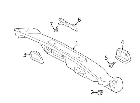Interior Trim - Trunk for 2019 Volvo S90 #0