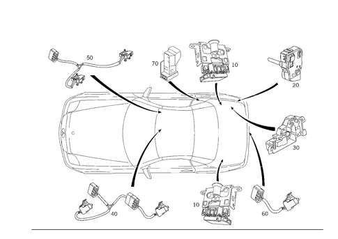 Vario Roof Control for 1999 Mercedes-Benz SLK230 #0