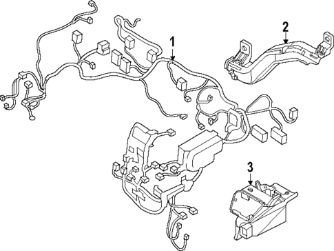 Wiring Harness for 2023 Genesis GV60 #0