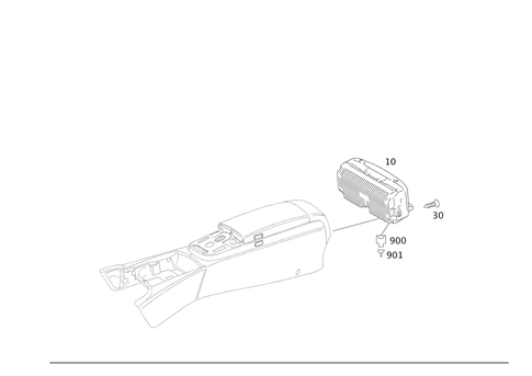 Operating Unit for 2009 Mercedes-Benz S 550 #0