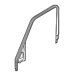 EJN500140PUY - Body: Upper Molding for Land Rover: Range Rover Image