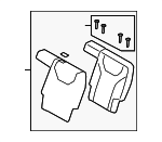 89300S9000ONA - Body: Seat Back Assembly for Kia: Telluride Image