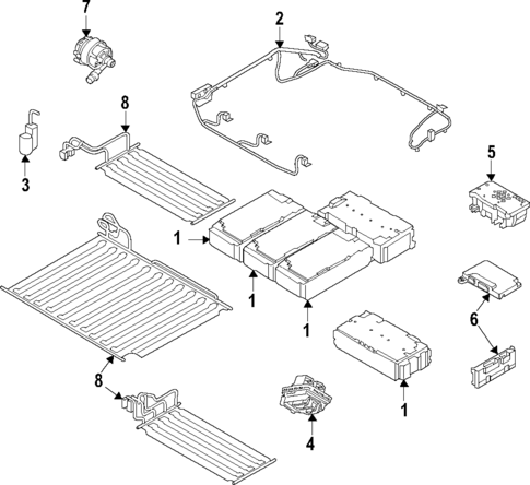 Hybrid Components for 2018 BMW 330e #0