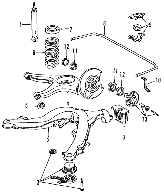 119970646 - Suspension: Wheel Seal for Mercedes-Benz Image