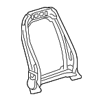 13598740 - Body: Seat Back Frame for Chevrolet: Caprice, Volt Image