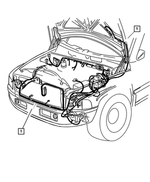 56045809AF - Electrical: Headlamp To Dash Wiring, Left for Mopar Image
