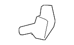 74631WB001 - Body: Coat Hook for Toyota Image
