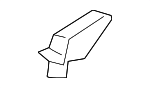 N90558401 - Body: Lift-gate Trim Panel Clip for Volkswagen Image