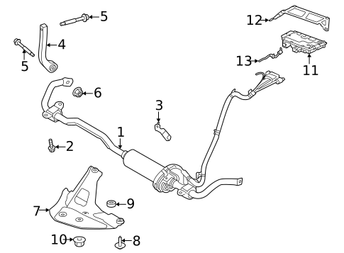 Stabilizer Bar & Components for 2022 Land Rover Range Rover #6