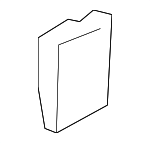 W715346S439 - Body: Door Trim Panel Clip for Lincoln: MKT Image