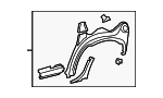 616050C032 - Body: Outer Wheelhouse for Toyota: Sequoia Image