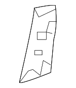 616370C020 - : 2008-2022 Toyota Sequoia - Wheelhouse Brace for Toyota: Sequoia Image