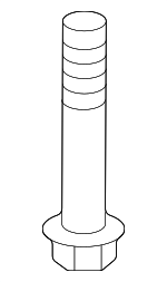 90118T20A00 - Suspension: Suspension Control Arm Bolt for Honda Image