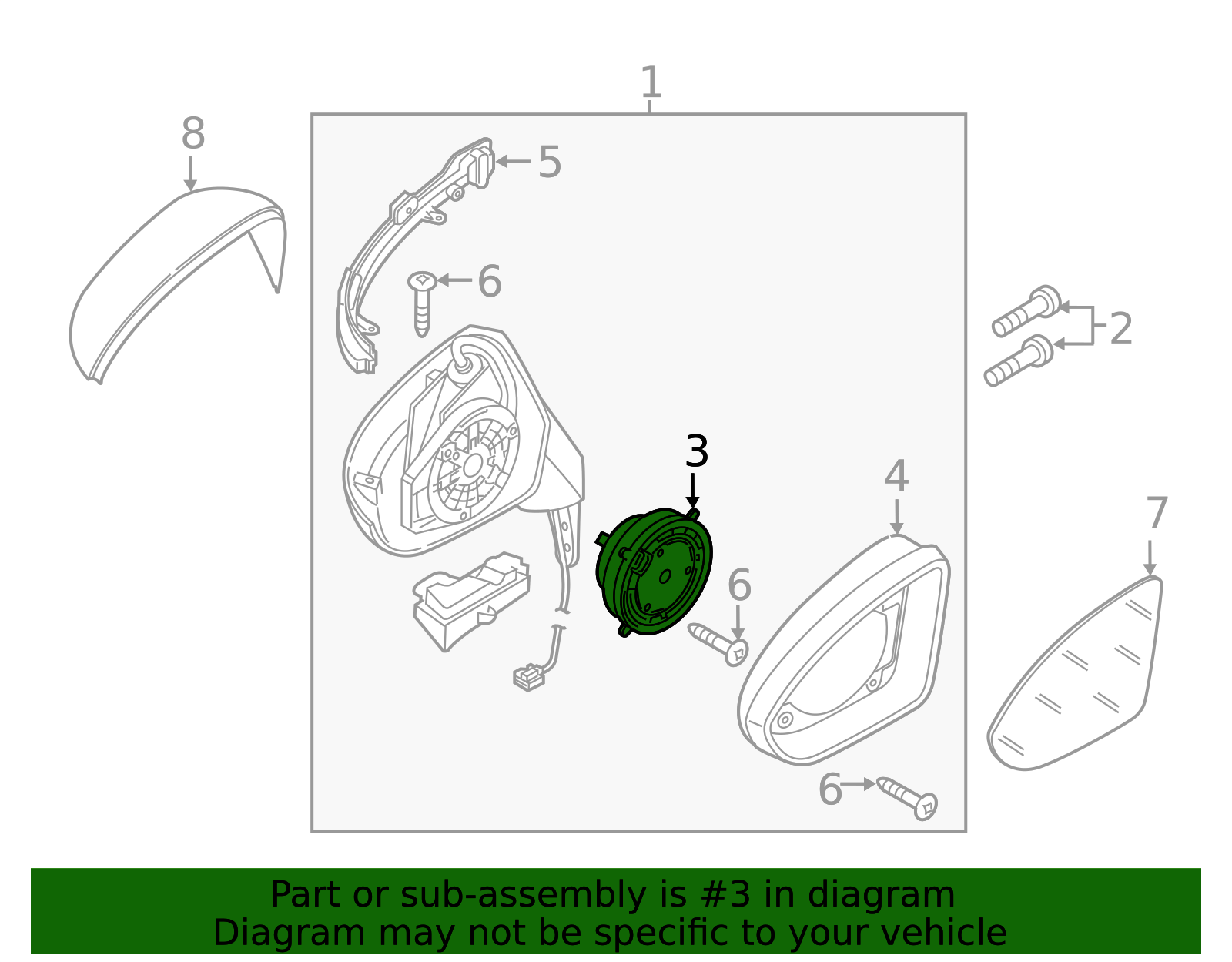 2009-2026 Volkswagen Motor 1K0-959-578 | OEM Parts Online