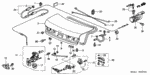 68500SDCA80ZZ - : Lid, Trunk (DOT) for Honda Image