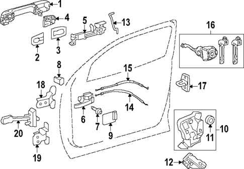 Front Door for 2025 Toyota Sequoia #1