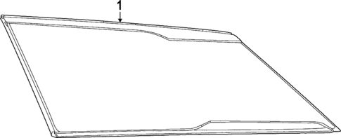 Glass & Hardware for 2024 INFINITI QX60 #0