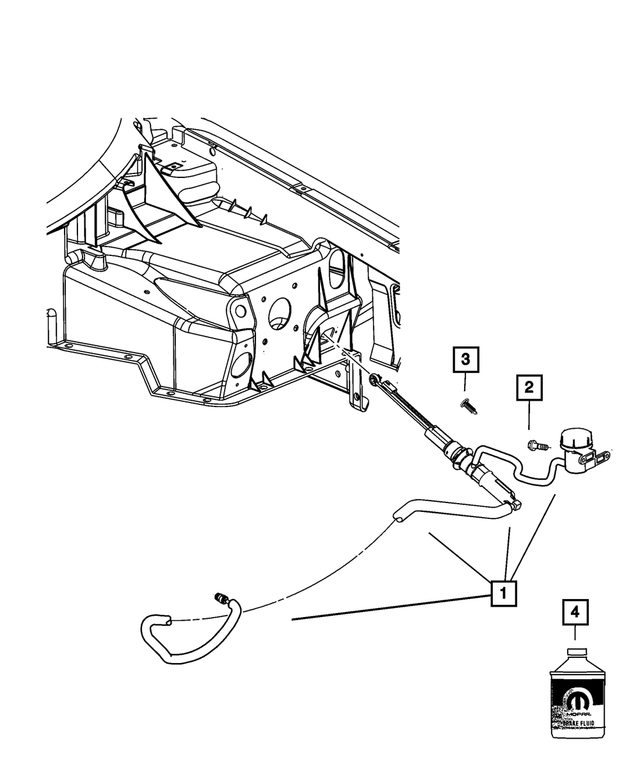 6505417AA - Clutch: Push Pin for Mopar Image